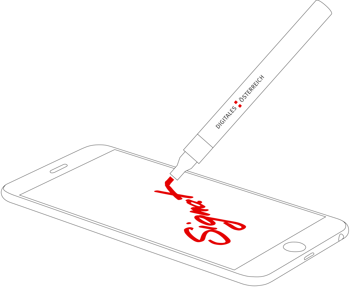 Logo Handy-Signatur Konto